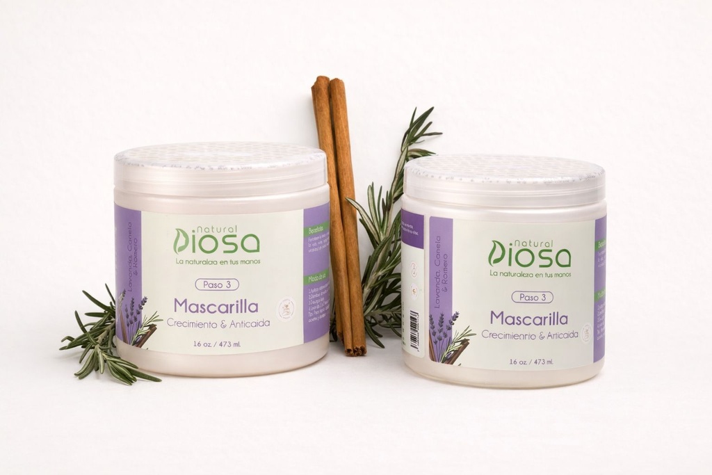Mascarilla Acondicionadora Anticaída y Crecimiento 16oz