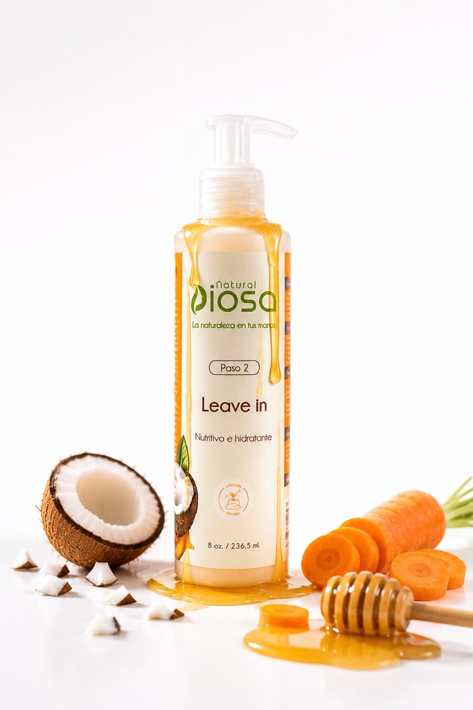 Leave in de Zanahoria Nutritivo-Humectante 10oz