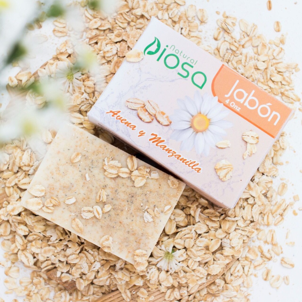 Jabón Avena y Manzanilla 