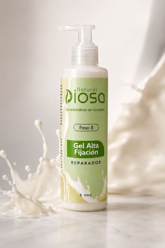 Gel Alta Fijación Proteína de Leche 8oz Paso 5