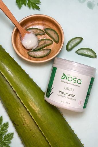 Mascarilla Hidratante y Nutritiva Aloe Vera 16oz