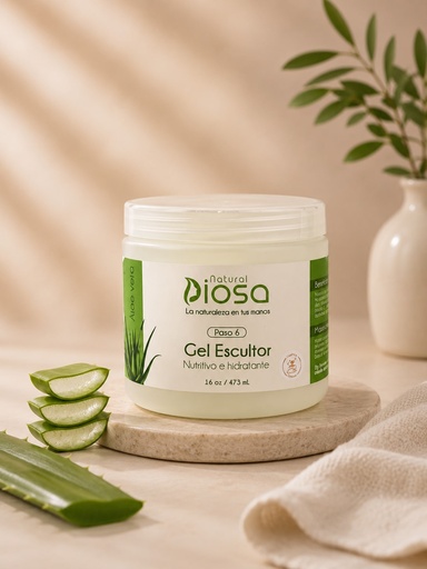 Gel Escultor Hidratante y Nutritivo Aloe Vera 18oz
