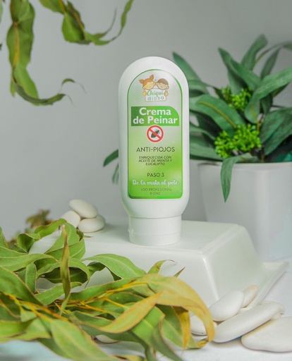 Crema de Peinar Anti-Piojos Paso 3