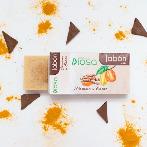 Jabón Cúrcuma y Cacao